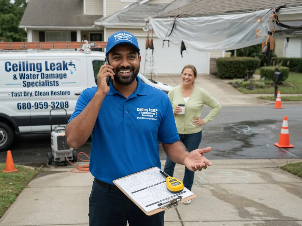 Ceiling Leak Cleanup Rosine, KY FAQs